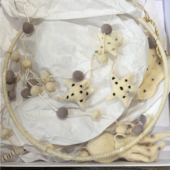 Pehr Classic Mobile - Cream and Gray Nursery Hanging Mobile - Picture 3 of 3